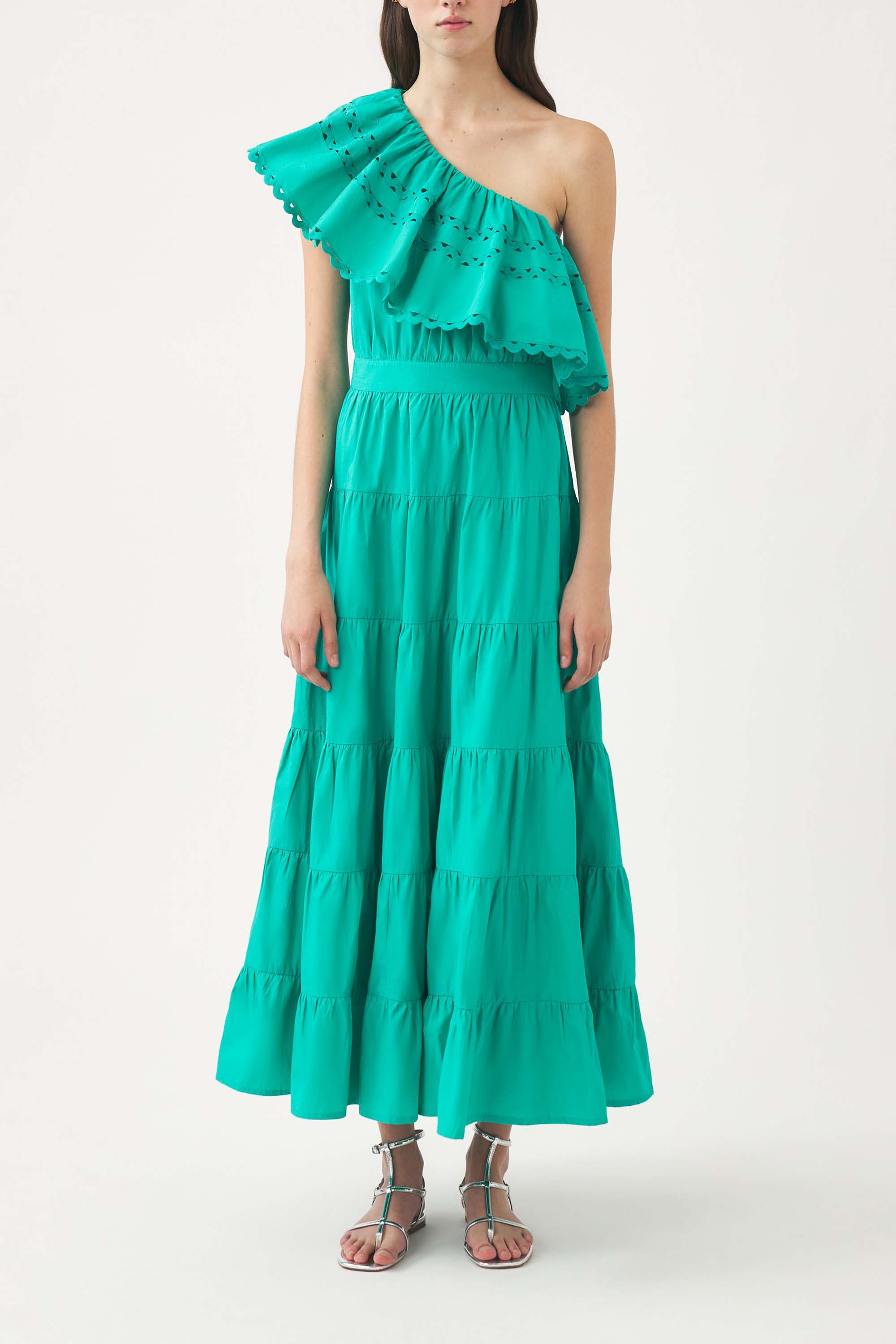 Robe longue asymétrique Rodo