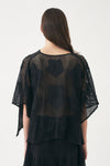 Embroidered mini kaftan Aloni